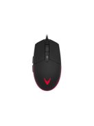 VARR optikai gamer egér, VSETMPX5, GAMING 1000-3200DPI, fekete, LED + egér pad