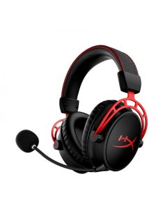   HP HYPERX vezeték nélküli gaming fejhallgató Cloud Alpha - fekete/piros