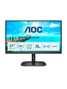 AOC VA monitor 27" 27B2AM, 1920x1080, 16:9, 250cd/m2, 4ms, VGA/HDMI, hangszóró