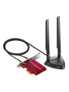 TP-LINK Wireless és Bluetooth Adapter PCI-Express Dual Band AXE5400, Archer TXE75E