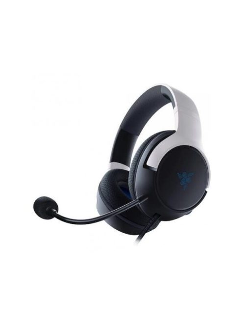 Razer Kaira for Playstation vezetékes gamer fejhallható mikrofonnal, fehér/fekete