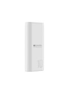 CANYON Powerbank, 10000mAh, USB-C/microUSB Input, 1xUSB Output, 5V-2,1A, fehér - CNE-CPB010W