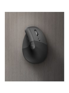   LOGITECH Egér - LIFT Vertical Ergonomic Bluetooth Optikai, Grafitszürke