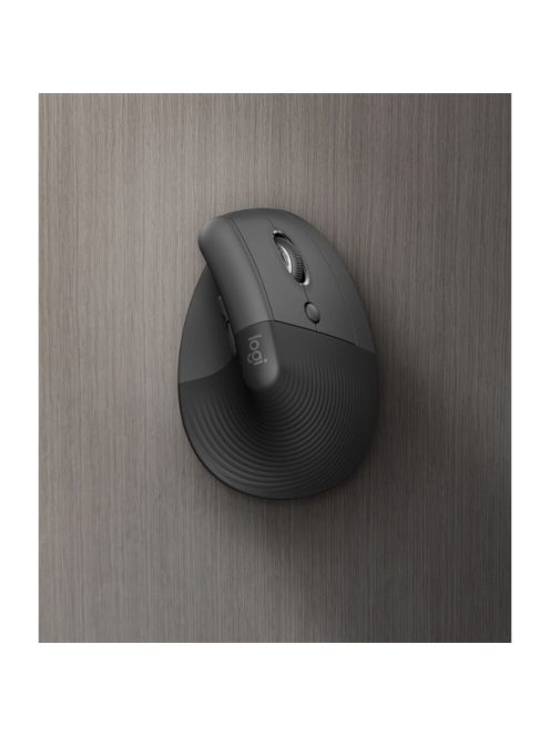 LOGITECH Egér - LIFT Vertical Ergonomic Bluetooth Optikai, Grafitszürke