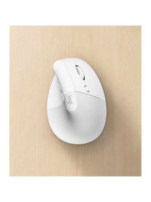 LOGITECH Egér - LIFT Vertical Ergonomic Bluetooth Optikai, Piszkosfehér OEM