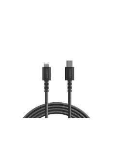   ANKER Töltőkábel, PowerLine Select+ USB-C - LTG, 0,9 méteres, fekete - A8618H11