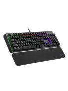 COOLER MASTER Vezetékes Billentyűzet CK550 V2 RGB Mechanikus Gaming, Brown Switch, magyar