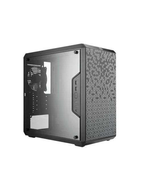 COOLER MASTER Ház Micro ATX MASTERBOX Q300L, Tápegység nélkül, Szürke