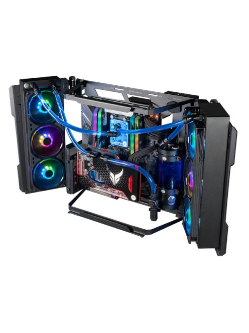 COOLER MASTER Ház Midi ATX MasterFrame 700 Tápegység nélkül, Fekete