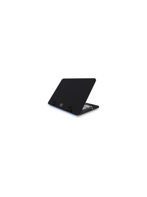 COOLER MASTER Notebook Hűtőpad + állvány ERGOSTAND IV, 14cm-es Ventilátorral, Fekete (max 17")