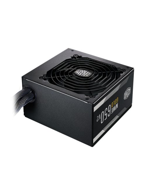 COOLER MASTER Tápegység MWE 650W, 12cm, 80+ Gold V2, Aktív PFC