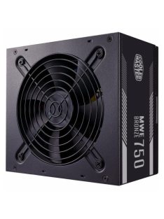   COOLER MASTER Tápegység MWE 750W, 12cm, 80+ Bronze V2, Aktív PFC