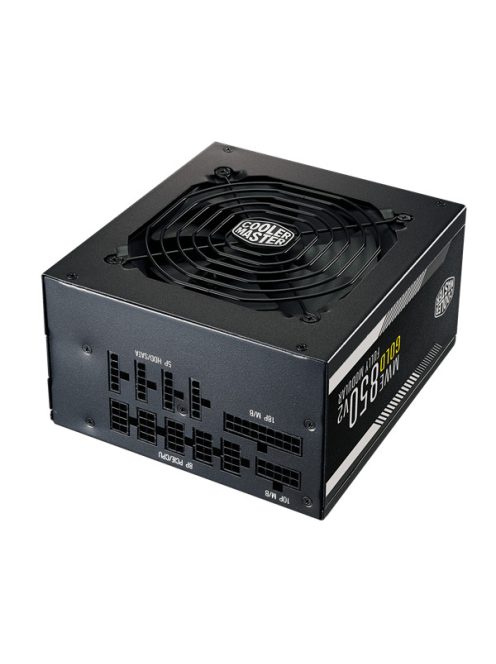 COOLER MASTER Tápegység Moduláris, MWE 850W, 12cm, 80+ Gold V2