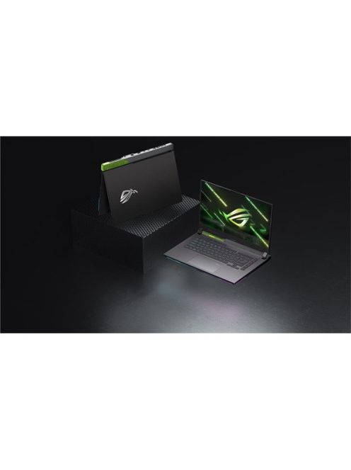 ASUS GAMER NB ROG Strix G713RM-LL154 17.3" WQHD, Ryzen-7-6800H, 16GB, 512GB M.2, RTX 3060 6GB, NOOS, Zöld