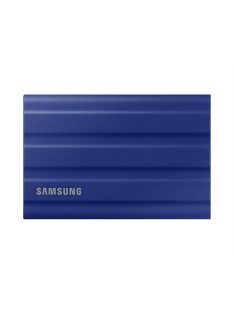   SAMSUNG Hordozható SSD T7 Shield, USB 3.2 Gen.2 (10Gbps), 1TB, Kék