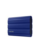 SAMSUNG Hordozható SSD T7 Shield, USB 3.2 Gen.2 (10Gbps), 1TB, Kék