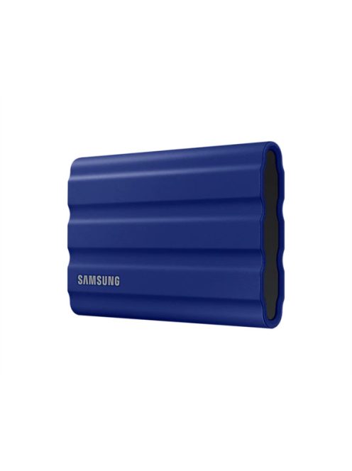 SAMSUNG Hordozható SSD T7 Shield, USB 3.2 Gen.2 (10Gbps), 2TB, Kék