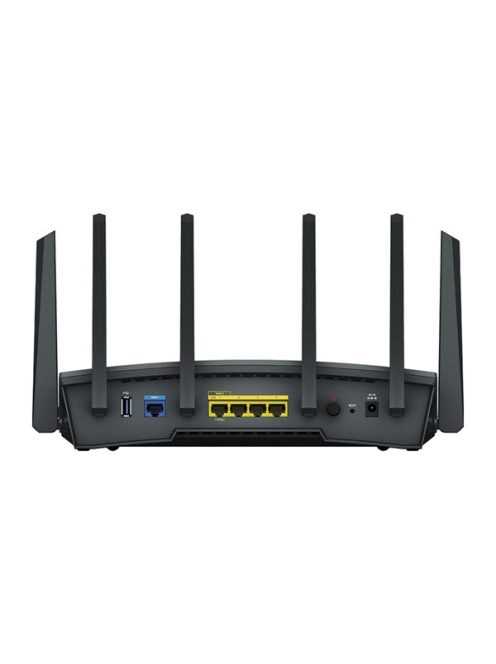 SYNOLOGY Wireless Router 1x1000Mbps + 1x2500Mbps DualWAN, 3x1000Mbps + 1x2500Mbps, 4x4 MIMO, WiFi6,  - RT6600ax