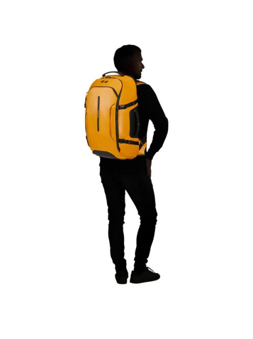 SAMSONITE Notebook hátizsák 142897-1924, TRAVEL BACKPACK M 55L 17.3" (YELLOW) -ECODIVER