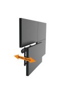 SBOX LVW02-46F videófal mátrix konzol, dönthető, 37"-70", 600x400