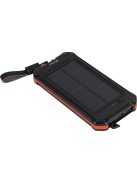 SANDBERG Hordozható akkumulátor, 3in1 Solar Powerbank 10000 mAh