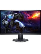 DELL LCD Ívelt Monitor 23,6" S2422HG FHD 1920 x 1080 16:9  VA 3000:1, 350cd, 4ms, HDMI, DP, fekete