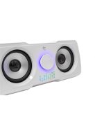 WHITE SHARK MOOD Hangszóró, 2.2, 16W, LED, fehér