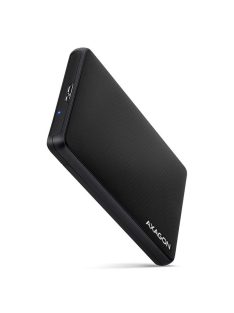   AXAGON EE25-SL USB 3.2 csavar nélküli külső ház HDD/SSD, fekete