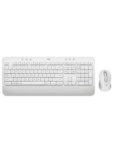  LOGITECH Billentyűzet + egér - MK650 Vezeték Nélküli Combo Piszkosfehér, HUN