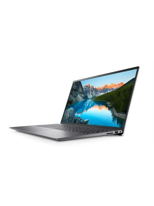 Dell Inspiron 5510 15" FHD WVA AG, i5-11320H (4.5 GHz), 8GB, 256GB SSD, Intel Iris Xe, Hun backlit, Linux, Ezüst