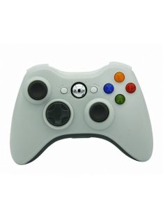   FROGGIEX XBOX 360/PC Kiegészítő Vezeték nélküli kontroller + Vezeték nélküli adapter, Fehér