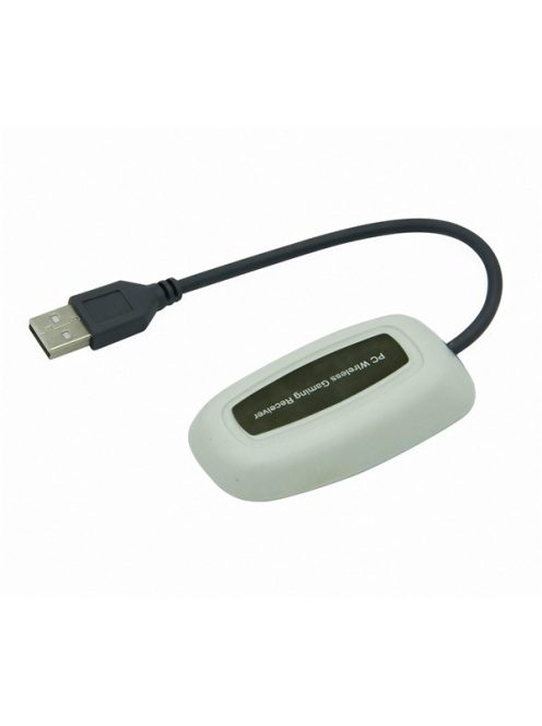 FROGGIEX XBOX 360/PC Kiegészítő Vezeték nélküli kontroller + Vezeték nélküli adapter, Fehér