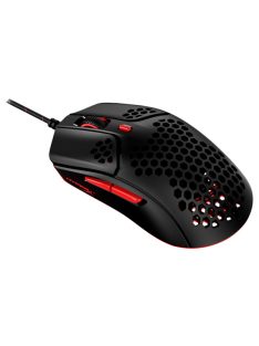   HP HYPERX vezetékes gaming egér Pulsefire Haste- fekete/piros