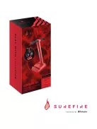 SUREFIRE Fejhallgató állvány 48846, VINSON N1 DUAL BALANCE GAMING RGB HEADSET STAND, RED
