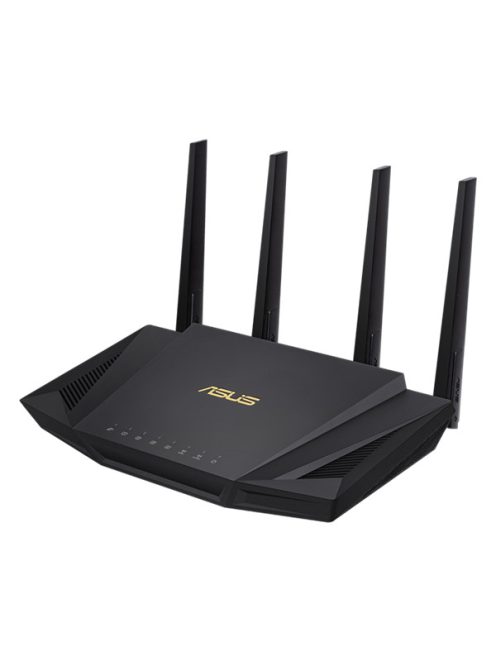 ASUS Wireless Router Dual Band AX3000 1xWAN(1000Mbps) + 4xLAN(1000Mbps) + 1xUSB, RT-AX58U V2