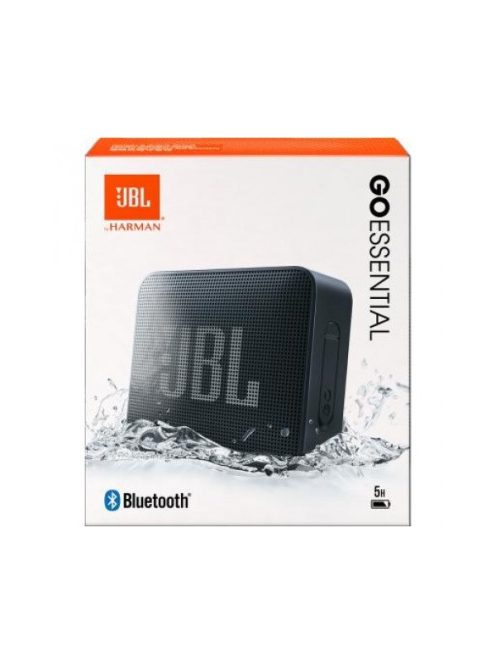 JBL Go Essential (Hordozható, vízálló hangszóró), Fekete