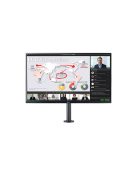 LG IPS monitor 31.5" 32QP880, 2560x1440, 16:9, 350cd/m2, 5ms, 2xHDMI/DisplayPort/USB-C/USB, hangszóró, Pivot