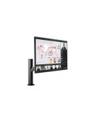 LG IPS monitor 31.5" 32QP880, 2560x1440, 16:9, 350cd/m2, 5ms, 2xHDMI/DisplayPort/USB-C/USB, hangszóró, Pivot