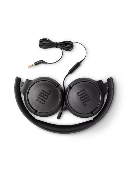 JBL Tune 500 (Vezetékes fejhallgató), Fekete
