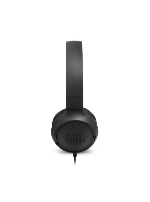 JBL Tune 500 (Vezetékes fejhallgató), Fekete