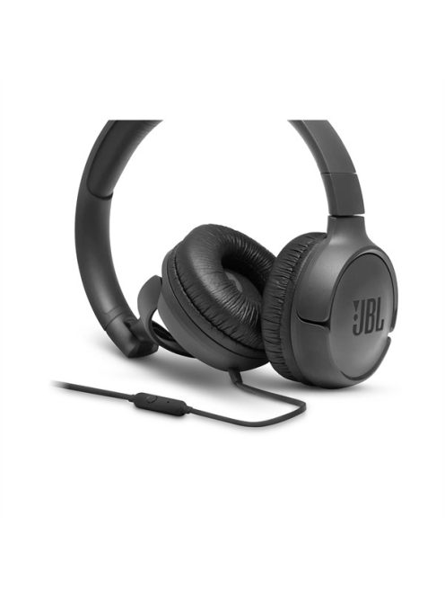 JBL Tune 500 (Vezetékes fejhallgató), Fekete
