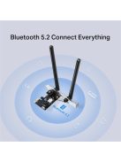 MERCUSYS Wireless Adapter PCI-Express Dual Band AXE5400 Wifi 6E Bluetooth, MA86XE