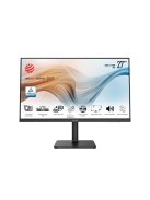 MSI Monitor Business Modern MD272QP 27" QHD, 2560x1440 , IPS 16:9, 1000:1 CR, 300cd/m2, 4 ms, HDMI, DP, USB-C, Black