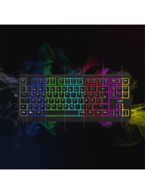 uRAGE by HAMA 186060, GAMING "URAGE EXODUS 220 TKL" BILLENTYŰZET, RGB LED