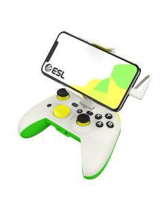 RiotPWR™ ESL Gaming Controller for iOS (White/Green)