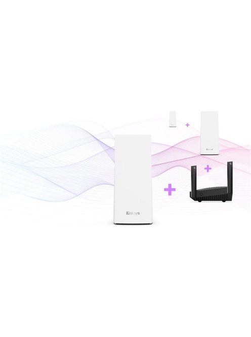 Linksys Velop Mesh Router, Atlas pro 6, Wifi 6, Dual-Band, AX5400, 1xWAN(1000mbps), 3xLAN(1000Mbps), MX5501, 1pk