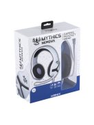 KONIX - MYTHICS PS5 Fejhallgató Nemesis Vezetékes Gaming Stereo Mikrofon, Fehér