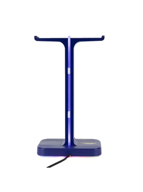 KONIX - MY HERO ACADEMIA Dupla Headset tartó állvány + 2xUSB port, Kék