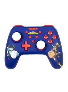   KONIX - MY HERO ACADEMIA Nintendo Switch/PC Vezetékes kontroller, Kék-Mintás