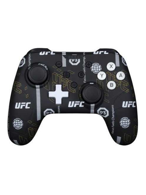 KONIX - UFC Nintendo Switch/PC Vezetékes kontroller, Fekete-Mintás